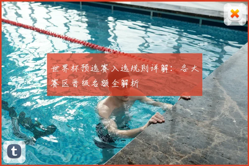 世界杯预选赛入选规则详解：各大赛区晋级名额全解析